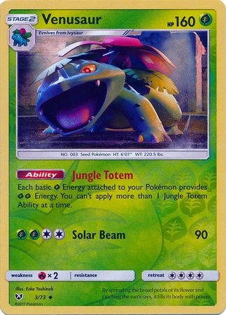 Venusaur - 3/73 - Uncommon Reverse Holo