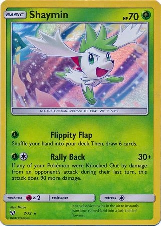 Shaymin - 7/73 - Holo Rare