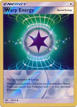 Warp Energy - 70/73 - Uncommon Reverse Holo