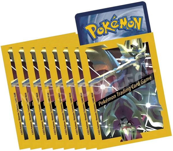 Shiny Zacian & Shiny Zamazenta Card Sleeves 65ct