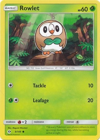 Rowlet - 9/149 - Common