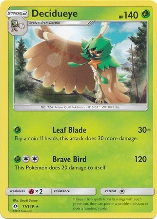 Decidueye - 11/149 - Rare