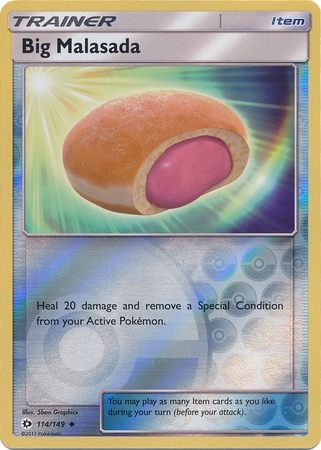 Big Malasada - 114/149 - Uncommon Reverse Holo