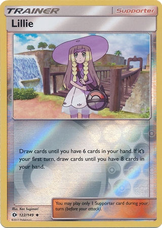 Lillie - 122/149 - Uncommon Reverse Holo