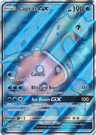 Lapras GX - 139/149 - Full Art Ultra Rare