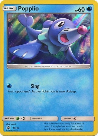 Popplio - SM03 - Holo Promo