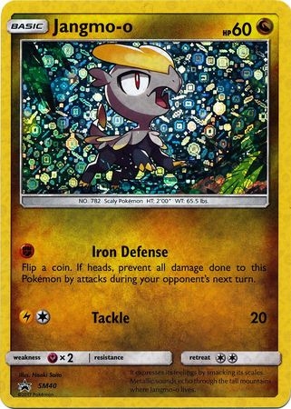 Jangmo-o - SM40 - Sequin Holo Promo