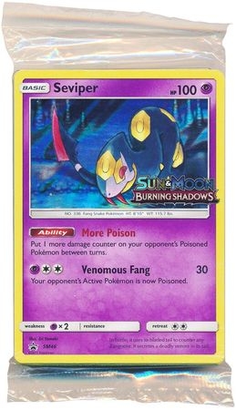 Seviper - SM46 - S&M Burning Shadows Pre-Release Promo Pack of 20 Cards