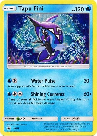 Tapu Fini - SM92 - Holo Promo
