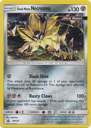 Dusk Mane Necrozma - SM124 - Holo Promo