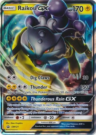 Raikou GX - SM121 - Promo