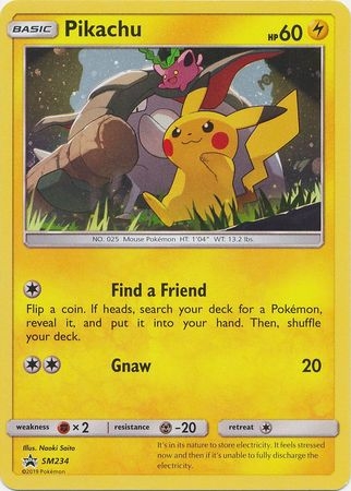 Pikachu - SM234 - Holo Promo