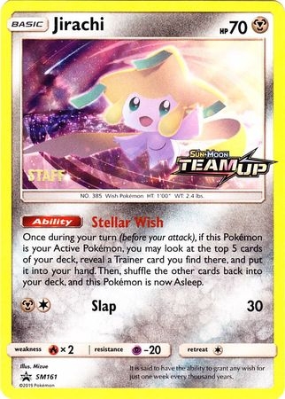 Jirachi - SM161 - (Staff) Pre-Release Promo