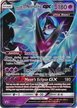 Dawn Wings Necrozma GX - SM101 - Holo Promo