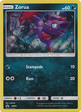 Zorua - SM83 - Holo Promo