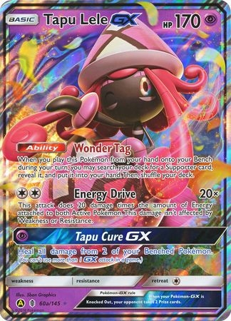 Tapu Lele GX - 60a/145 - Alternate Art Promo