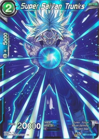 Super Saiyan Trunks - BT13-041 - Common Foil