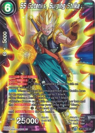 SS Gotenks, Surging Strike - BT13-133 - Uncommon Foil