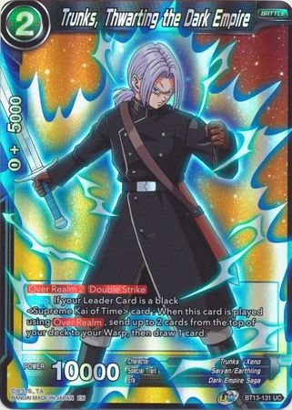 Trunks, Thwarting the Dark Empire - BT13-131 - Uncommon Foil