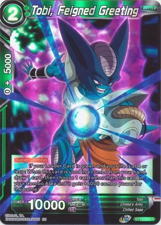 Tobi, Feigned Greeting - BT13-068 - Rare Foil