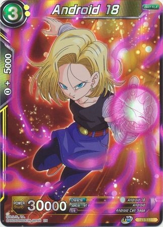 Android 18 - BT13-110 - Common Foil