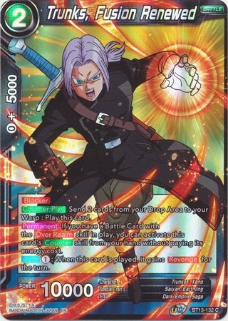 Trunks, Fusion Renewed - BT13-132 - Common Foil