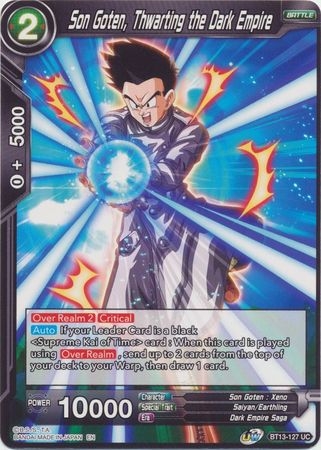 Son Goten, Thwarting the Dark Empire - BT13-127 - Uncommon