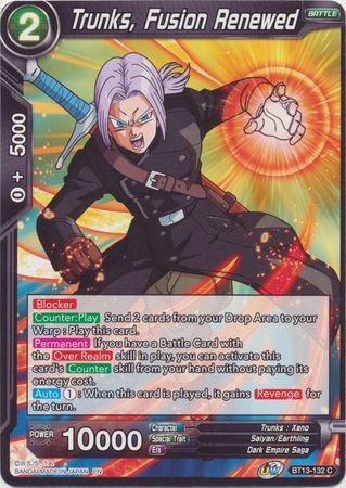 Trunks, Fusion Renewed - BT13-132 - Common