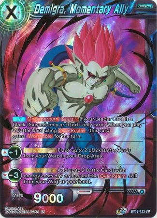 Demigra, Momentary Ally - BT13-123 - Super Rare