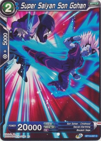 Super Saiyan Son Gohan - BT13-037 - Common