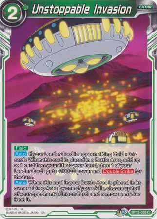 Unstoppable Invasion - BT13-088 - Common