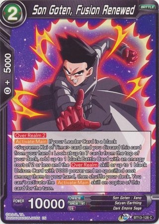 Son Goten, Fusion Renewed - BT13-128 - Common