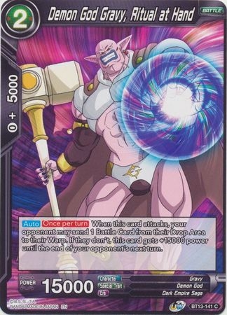 Demon God Gravy, Ritual at Hand - BT13-141 - Common