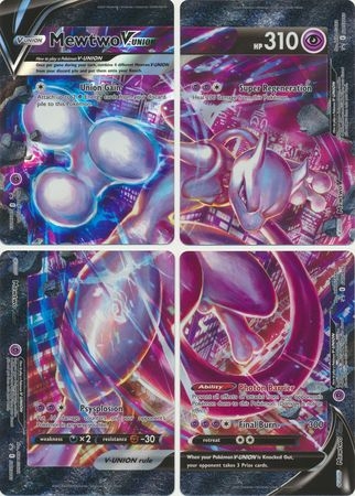 Mewtwo V-Union Set (Pokemon)