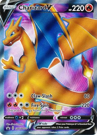 Charizard V - SWSH050 - Full Art Promo
