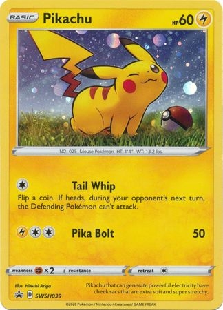 Pikachu - SWSH039 - Holo Promo