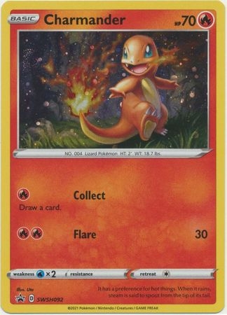 Charmander - SWSH092 - Holo Promo