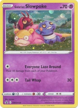 Galarian Slowpoke - SWSH126 - Promo