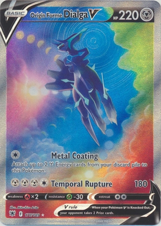 Origin Forme Dialga V - 177/189 - Alternate Art Ultra Rare