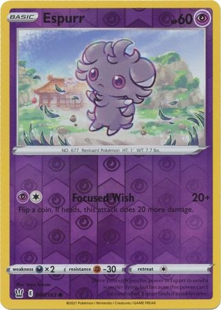 Espurr - 60/163 - Common Reverse Holo