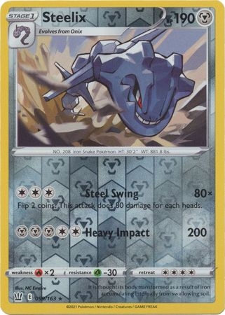 Steelix - 99/163 - Holo Rare Reverse Holo