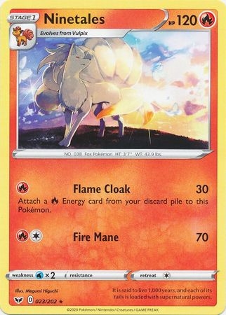 Ninetales - 023/202 - Rare