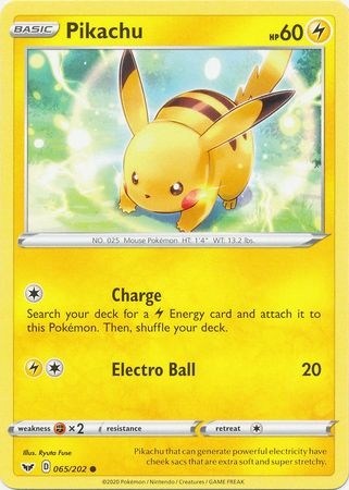 Pikachu - 065/202 - Common