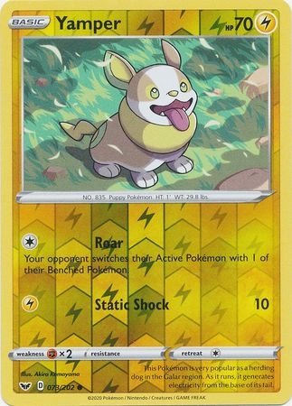 Yamper - 073/202 - Common Reverse Holo
