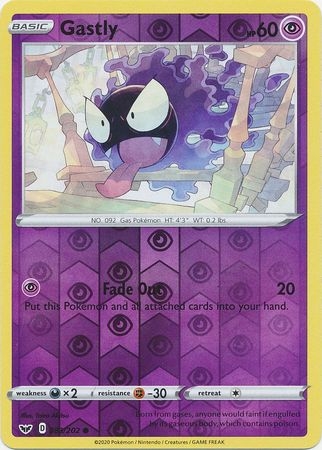 Gastly - 083/202 - Common Reverse Holo