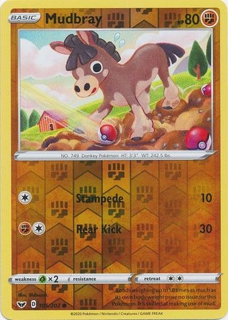 Mudbray - 105/202 - Common Reverse Holo