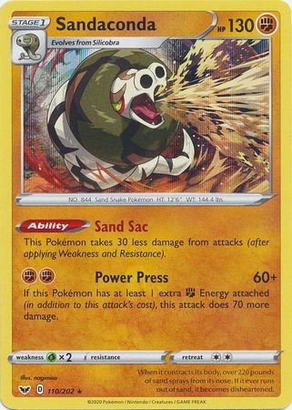 Sandaconda - 110/202 - Holo Rare