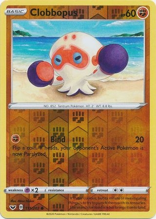 Clobbopus - 111/202 - Common Reverse Holo