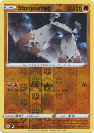 Stonjourner - 114/202 - Rare Reverse Holo