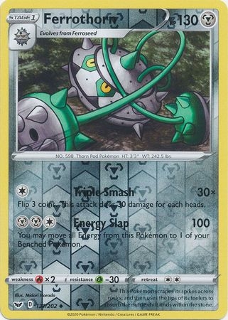 Ferrothorn - 131/202 - Uncommon Reverse Holo